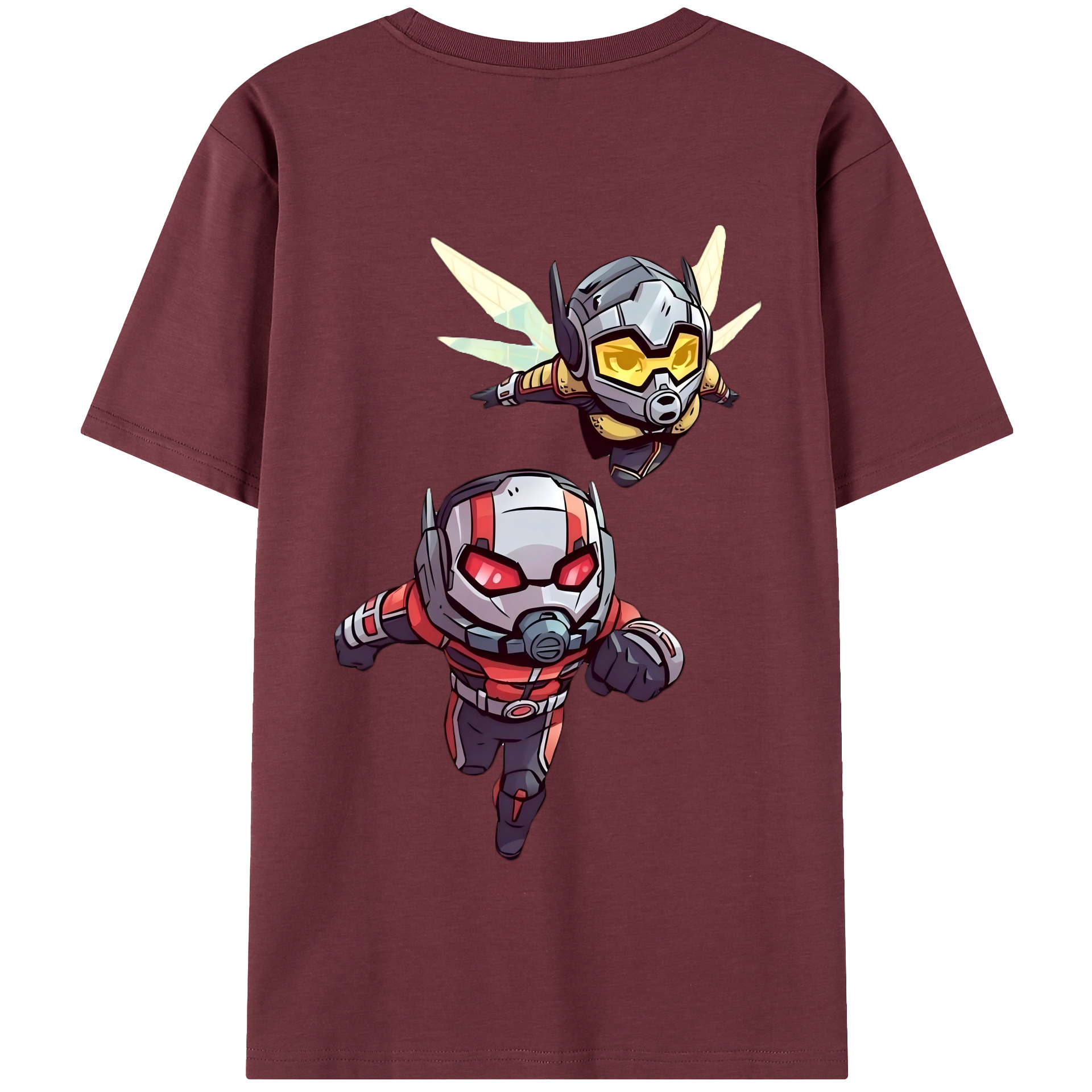 （画像用） アベンジャーズ The Avengers 綿100％半袖Tシャツ（背面プリント）